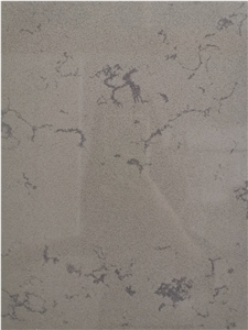 Grey Marble Quartz Polished Surface Slab