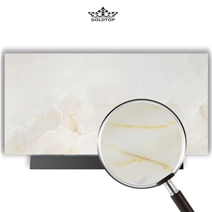 Golden Cloud Marble White Marble Slabs