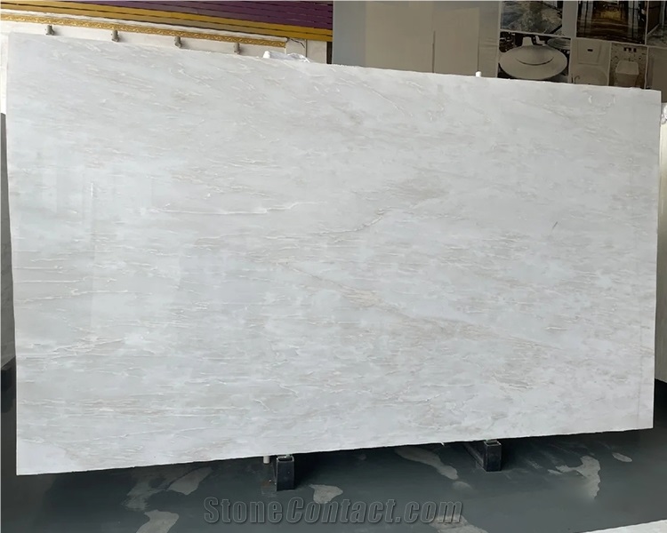 Polished Cary Ice Marble Slabs
