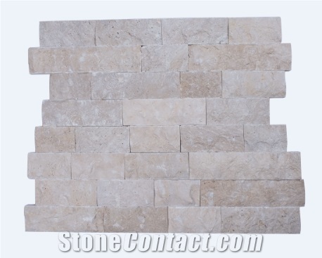 Classic Travertine Splitface Wall Cladding
