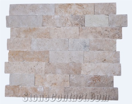 Rustic Travertine Splitface Wall Cladding Panels