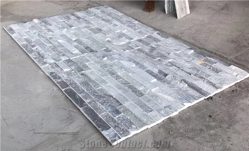 P006A Tropical Grey Slate Stone Panel