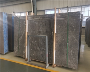 Hermes Gray Marble Slabs Tiles For Hotel Villa Wall Floor