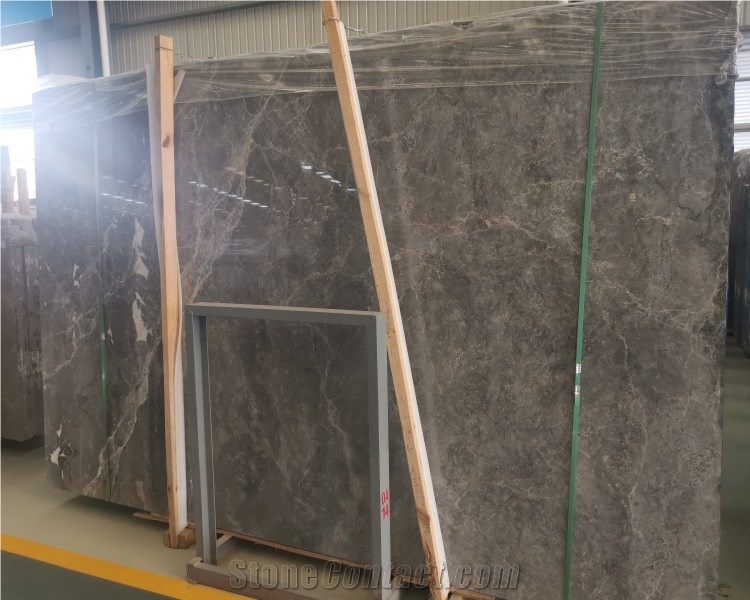 Hermes Gray Marble Slabs Tiles For Hotel Villa Wall Floor