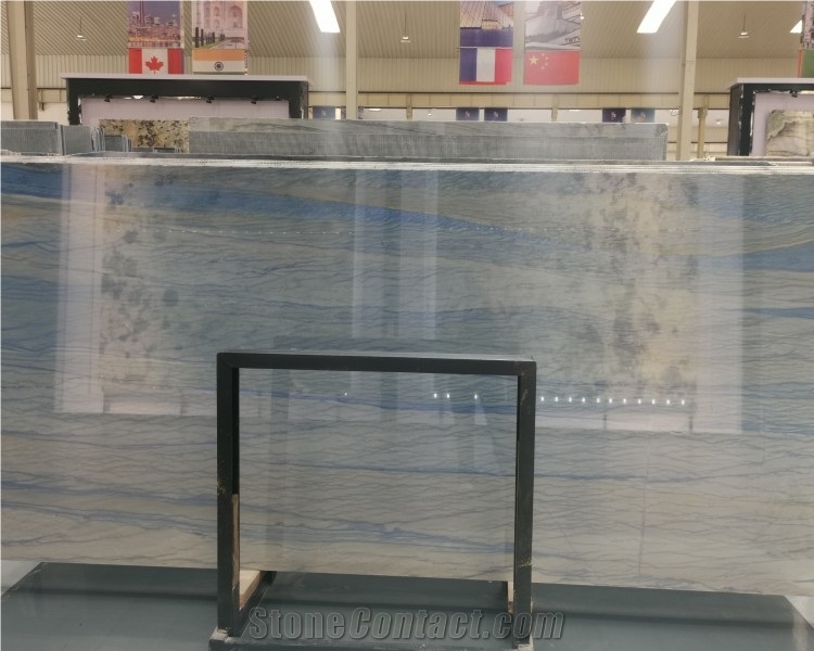High Quality Azul Macaubas Azul Imperial Natural Quartzite