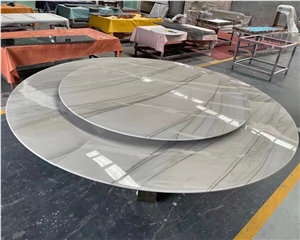 Light Green Jade Onyx Big Rectangle Table Top Dinning Table