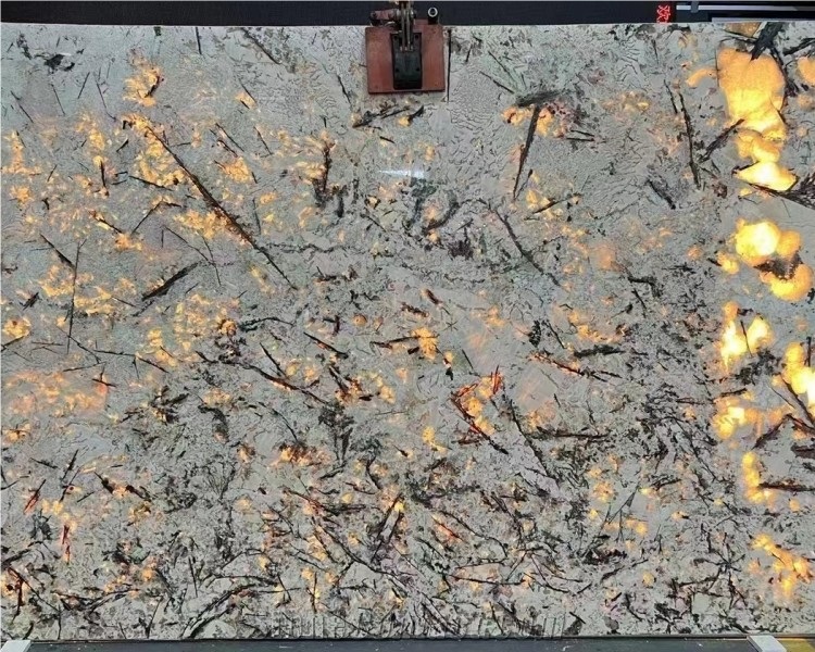 Natural White Bianco Antico Granite Stone Coffee Table