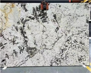 Natural White Bianco Antico Granite Stone Coffee Table