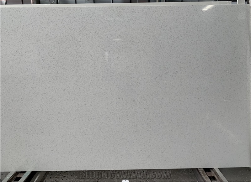 China White Quartz Slab