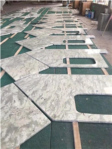 Sri Lanka Andromeda Granite Kitchen Counter Tops Polished