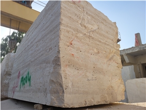 Classic Travertine Blocks Wirecut