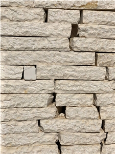 Yellow Hewn Caps, Masonry Building Stone