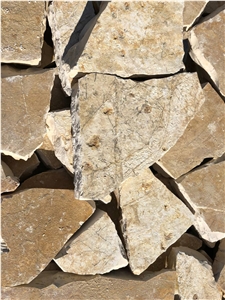 Yellow Hewn Caps, Masonry Building Stone