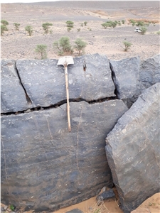 Sidi Ali Tafraout Errachidia Black Coral Marble Quarry