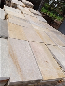 Yellow Bamboo Quartzite, Multicolor Quartzite Tiles