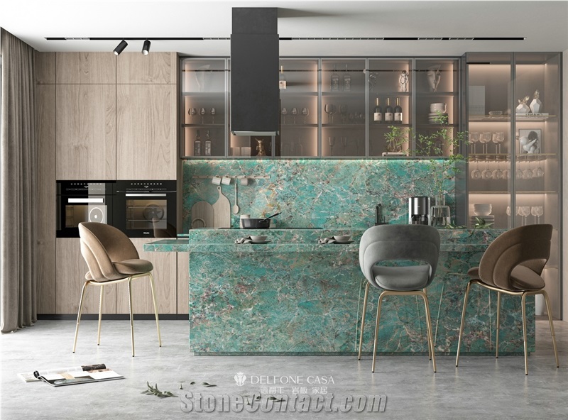Porcelain Slabs Amazon Green 6MM