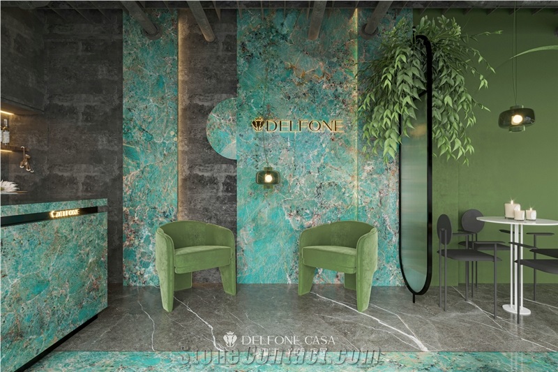 Porcelain Slabs Amazon Green 6MM