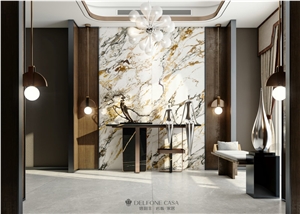 Porcelain Slabs Gold White
