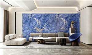 Porcelain Slabs Sodalite Blue