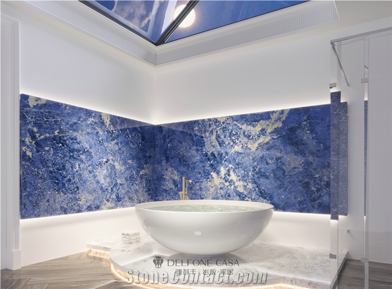 Porcelain Slabs Sodalite Blue