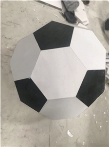 Sintered Stone Football And Waterjet Ball