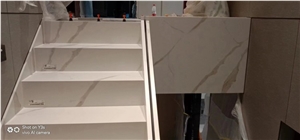 Sintered Stone Staircase Steps