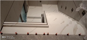 Sintered Stone Staircase Steps