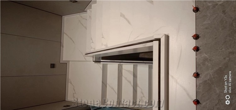 Sintered Stone Staircase Steps
