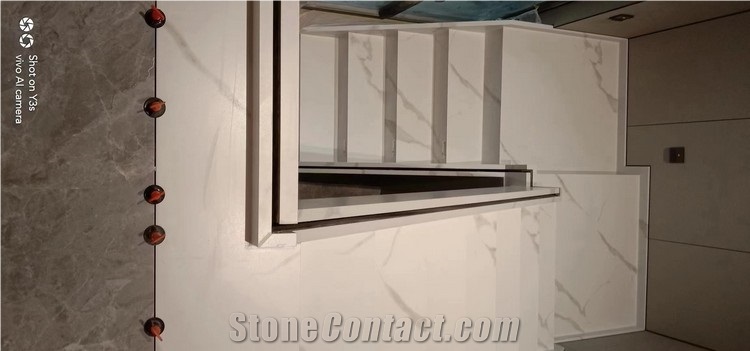 Sintered Stone Staircase Steps
