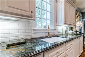 Semiprecious Stone Slab For Labradorite Kitchen Countertop