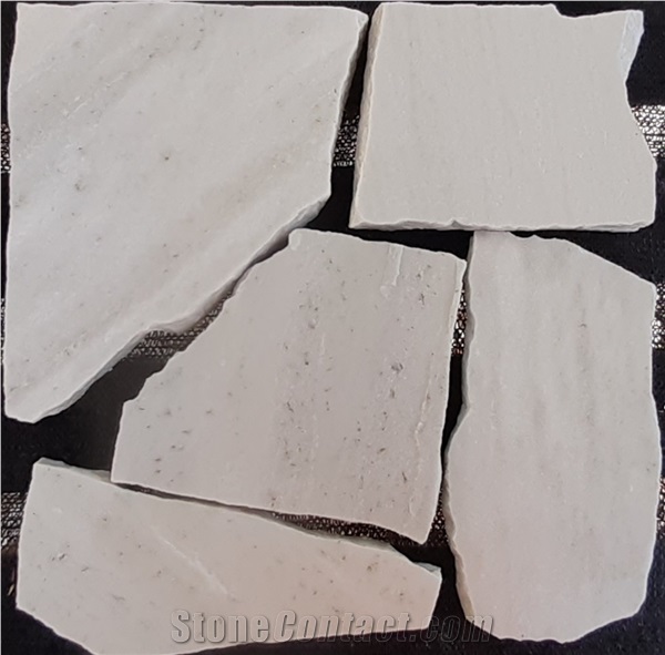 White Quartzite Flagstone Slabs PACKAGED IN PACKAGES OF 0.25M² OR 0.50M²