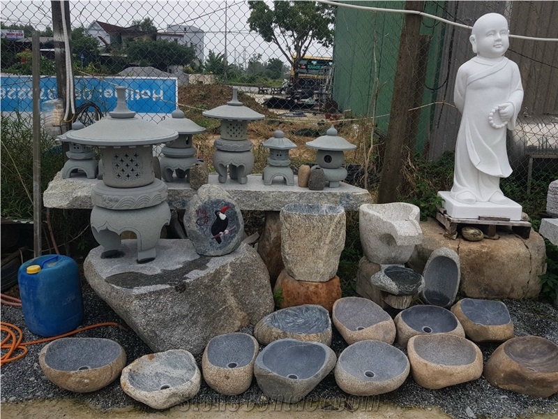 Lamp Stone Garden Lantern From Thanh Thanh Tung