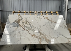 3D Print Calacatta Gold Artificial Marble Slab