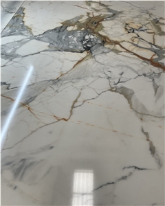 3D Print Calacatta Gold Artificial Marble Slab