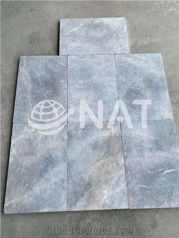 Vietnam Grey Multicolor Marble Sanded Sandblasted For Paving