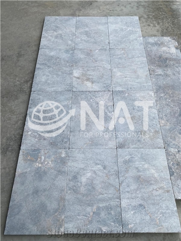 Vietnam Grey Multicolor Marble Sanded Sandblasted For Paving