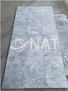 Vietnam Grey Multicolor Marble Sanded Sandblasted For Paving