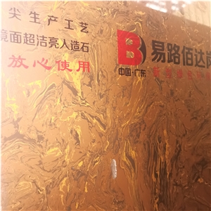 Composite Stone Slabs White Polished
