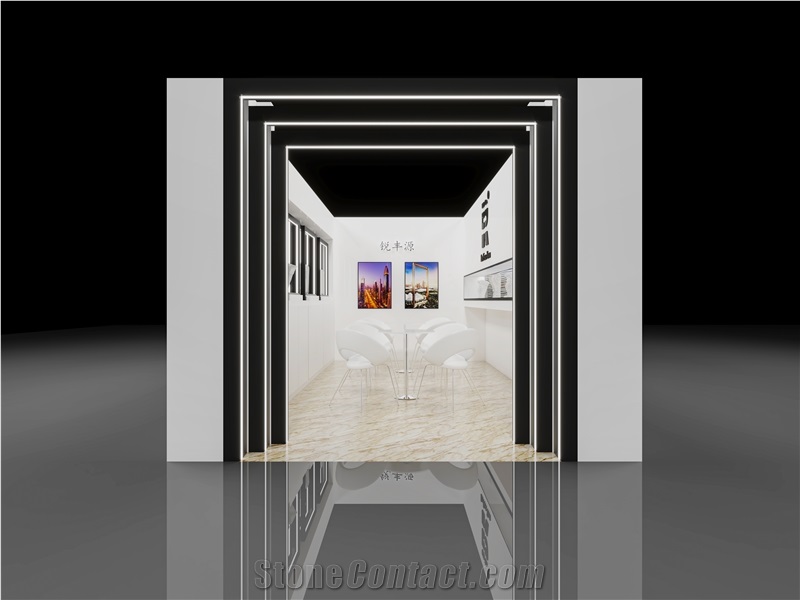 Calacatta White Marble Reception Tables