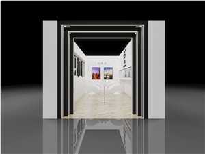Calacatta White Marble Reception Tables