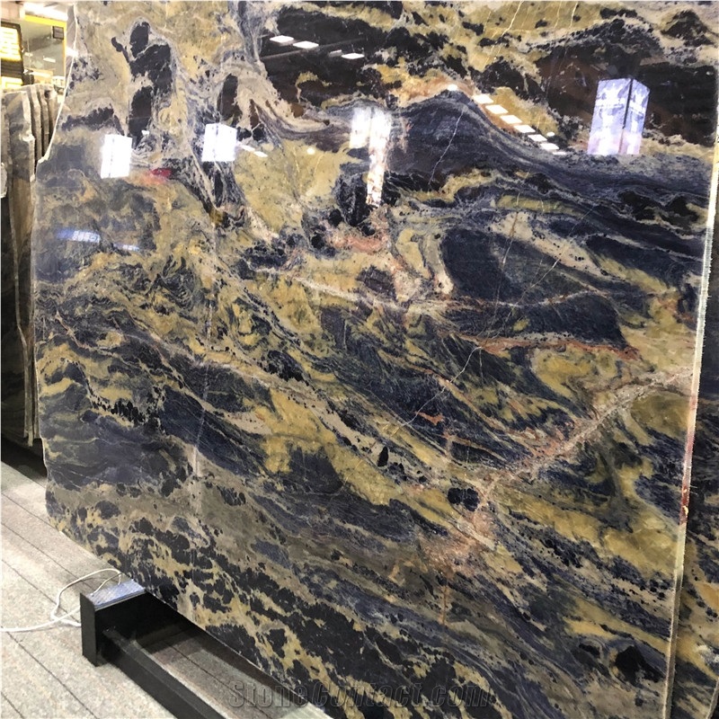 Blue Sodalite Honeycomb Panels