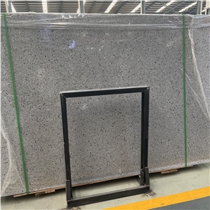 Customized Design Grey Terrazzo Stone Slabs For Floor Wall