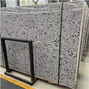 Customized Popular Design Cappuccino Grey Terrazzo Stone
