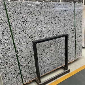 Customized Popular Design Cappuccino Grey Terrazzo Stone