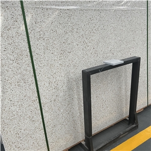 Good Price Beige Terrazzo Stone Slab For Home & Hotel Floor