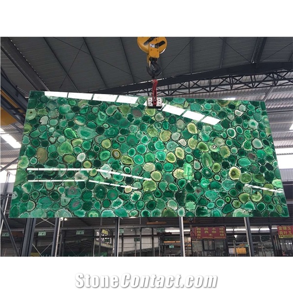 Hot Sale Natural Luxury Agate Stone Slab Tile