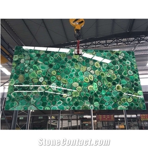 Hot Sale Natural Luxury Agate Stone Slab Tile