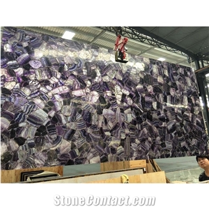 Hot Sale Natural Luxury Agate Stone Slab Tile