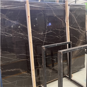 Good Price Natural Polished Portoro Gold Marble Slabs Floor
