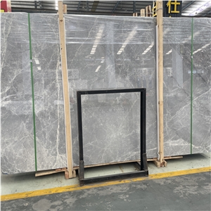 High Quality Polished Hermes Grey Marble Slab For Floor Tile